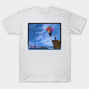 The Pogo Kite Flying Machine T-Shirt